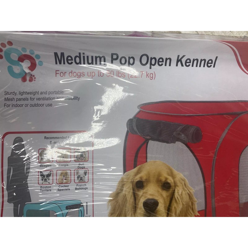SportPet Sport Pet Pop Open Travel Soft Kennel Medium Dogs
