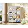 HOMIDEC Closet Organizer, 12-Cube Closet Organizers and Storage, Portable Closet