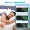 Upgraded Digital Alarm Clock, LED Clock for Bedroom, Electronic Desktop