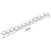 NX Garden Tail Extender Chain 100PCS K White Gold 50