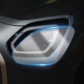 KUNGKIC for Mini Countryman U25 2025 2024 2023 Wide Headlight Protection Film TPU Scratch Guard Self-Healing Exterior Accessories Non-Yellowing (Transparent)