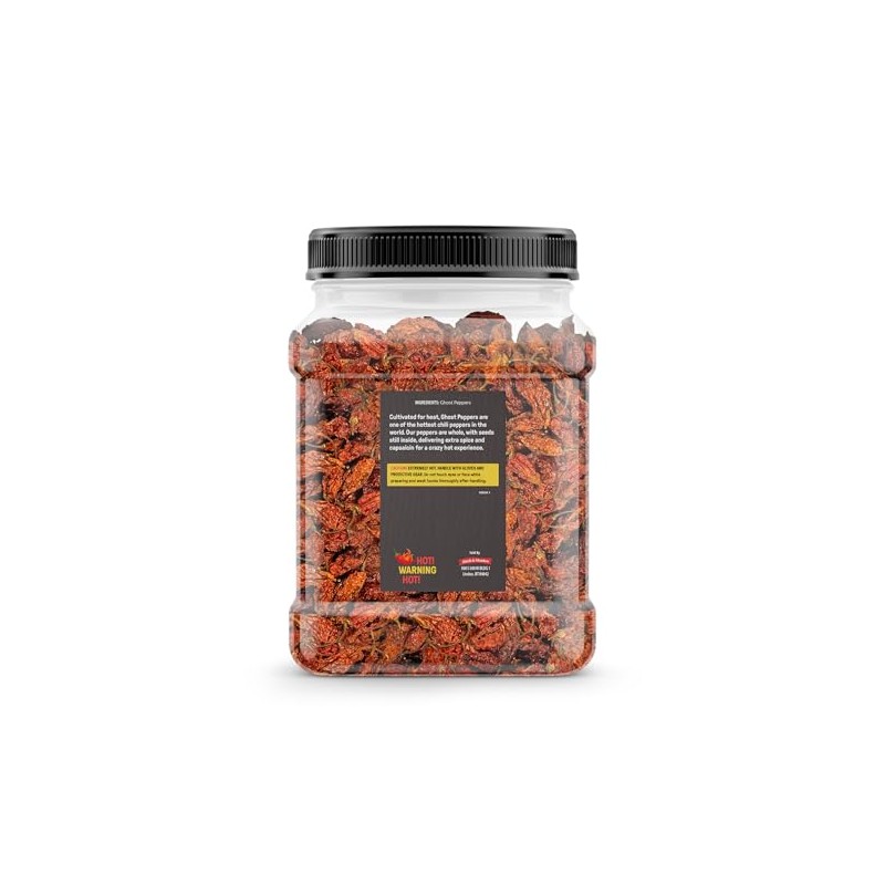 Birch & Meadow 100 Count of Ghost Chile Pepper Pods,