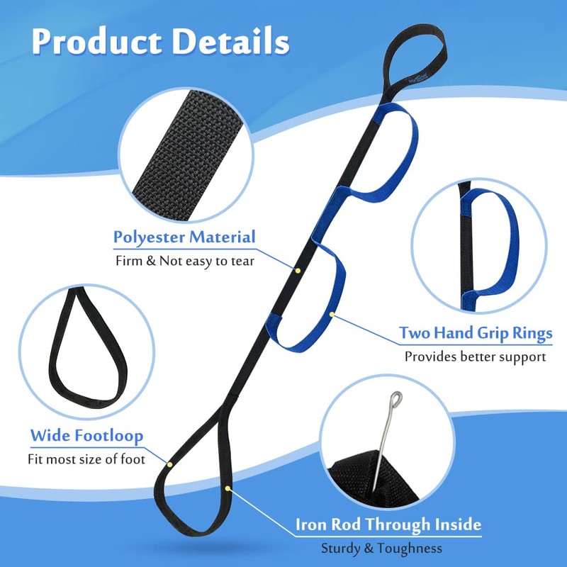 Leg Lifter Strap Medical Foot Lift After Surgery for Knee