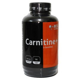 Meta Nutrition Mezcla de Proteínas y Aminoácidos L- Carnitina, 500 Mg, 90 Capsulas