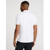 EXPRESS Mens Pique Polo Shirt with Piping White