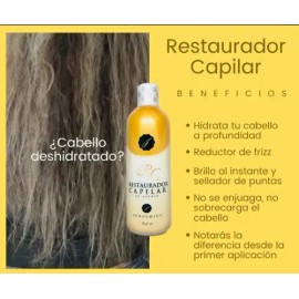 1 Restaurador Capilar Autentico Jehesmipa 500ml                                                                                                       