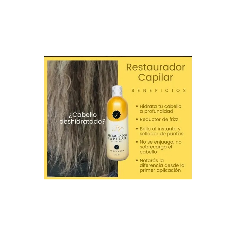 1 Restaurador Capilar Autentico Jehesmipa 500ml