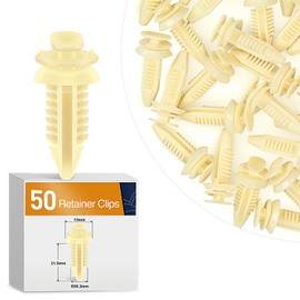GOOACC 20PCS Fuel Line Retaining Clips 5/16 in.and 3/8 in. Fits for Ford 7L3Z-9S317-A 7L3Z-9S317-B Pink Nylon Compatible with Select Ford/Lincoln Models