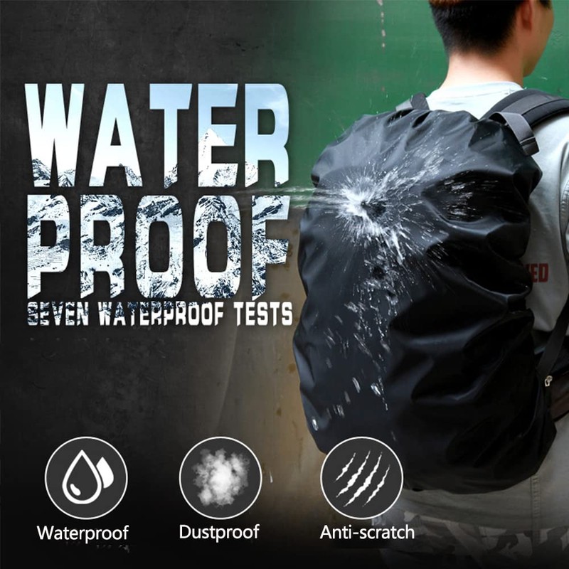 SINAIRSOFT Backpack Rain Cover 80L waterproof sunscreen Green