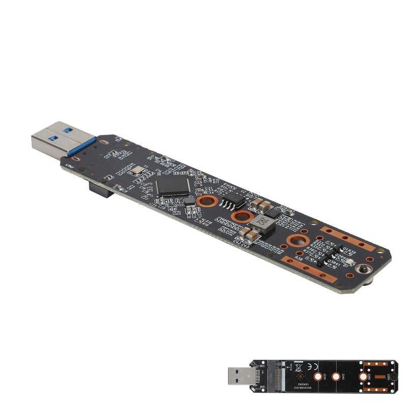 Adapter Card USB3.1 to M.2 NVME/SATA Pcie Adapter for USB