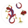 BUTIFULSIC Gecko Ornament Lizard Art Wall Decorations Metal Gecko Wall