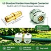5/8" 3/4" Hose Mender kit Aluminum & Brass Heavy Duty