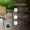 Sling Rail End Caps, Furniture Sliders, Fits Agio Brand Patio