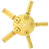 Paylak UNIKEY-1E Even Sizes 5 Prong Universal Clock Key for