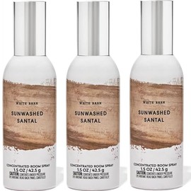 Concentrated Room Spray Bath and Body 3 Pack 1.5 oz / 42.5 g Home Fragrance Air Freshner (3 Pack, Sunwashed Santal)