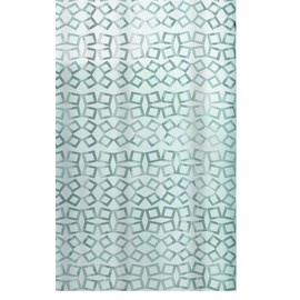 Spirella 10.16131 Peva-Duschvorhang 180 x 200 cm, Grid Silver