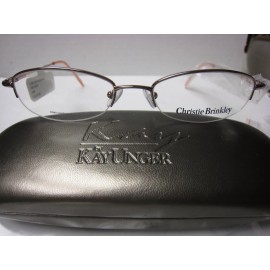 CHRISTIE BRINKLEY Eyeglass Frames C-302 in  PINK 52-18-135 With  Case New