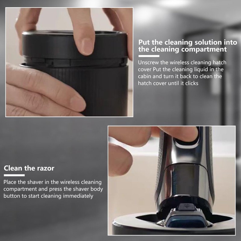 Quick Clean Pod Replacement for Phillips Norelco 2nd Generation Series