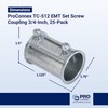 SIGMA ENGINEERED SOLUTIONS ProConnex TC-512 EMT Set Screw Coupling 3/4"