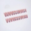 Nail Tip, Long Nail Tip, 24 Pieces, Glitter, Glossy, 3D,