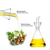 HAIZEEN 4 oz / 125 ml Glass All-Purpose Cruet, Glass