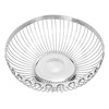 Stainless Steel Fruit Basket,Large Capacity Stainless Steel Fruit Bowl,Draining Function