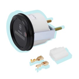 KUIDAMOS Round Operating Hour Counter, 12-36V DC AC Digital Operating Hour Meter SH-748 Quartz Operating Hour Meter Gauge Tester Meter Mechanical Timer for Boat Car Truck Motor