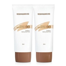 Derma House Natural Sun BB Cream 2pcs. Beautiful blemish cover, natural expression / 더마하우스내츄널 썬 비비크림2개 기 미잡티커버 자연스런표현