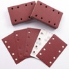 Sruhrak 80 x 133 mm Sandpaper, 50 Pieces Sanding Sheet