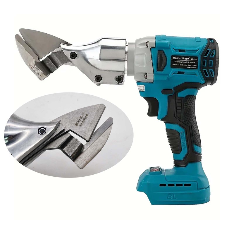 Brushless Cordless Metal Shear for Makita 18V Battery,Heavy Duty Electric