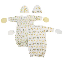 UD_Unisex Newborn Baby 6 Piece Gown Set Nc_0762