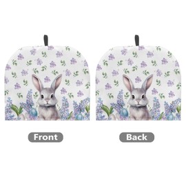 Yorfeemge Lavender Bunny Tea Cosy for Teapot Large Tea Cozy for Teapot British Tea Cozies for Party Wadding Tea Cosy Covers Fit 1 to 6 Cup Teapot Warmer Neutral 12.9 * 10.4 in