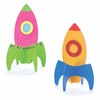 Baker Ross AV396 Wooden Rocket Stand up Kits (Pack of