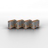 Lindy USB Port Blocker - Pack of 10 - Orange