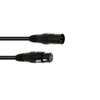 EUROLITE DMX Cable XLR 3-Pin 3 m Black High Quality