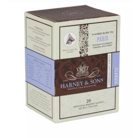 Harney & Sons PARIS 20 count box wrapped black tea sachets