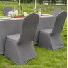 Restaurantware Table Tek 14 x 14 Inch Spandex Chair Cover