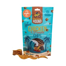 Wholesome Hound Chicken & Pumpkin Chips – Single Ingredient Dog Treats, All Natural & Healthy Training Snacks for Small, Medium & Large Breeds, Puppies – High Protein, Made in USA 3oz