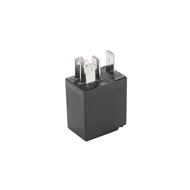 Akozon Auxiliary Relay, 9010‑150350 Auxiliary Relay Metal Black Replacement for