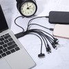 QfwdfcTrenz 10 in 1 USB Cables, Universal USB to Multi