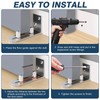 Roller Guide, Adjustable Floor Guide Sliding Door, Made of Carbon