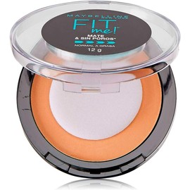 Maybelline Base de Maquillaje en Polvo Fit Me, 235 Pure Beige, 12 gr, matifica y controla brillo por 16h, minimiza la apariencia de poros, iguala el tono y la textura de la piel