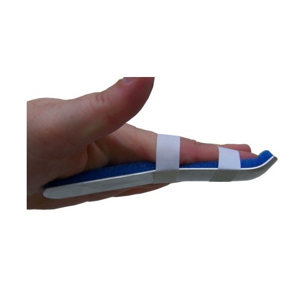 Alpha Medical Gutter Finger Splint Brace for Jammed & Injured