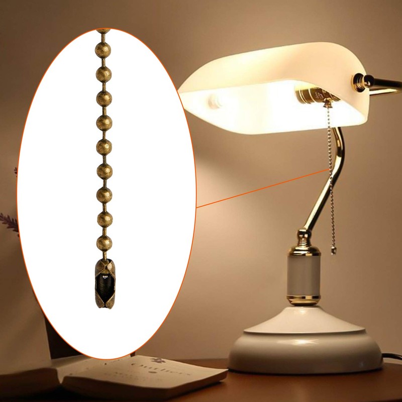 YeeBeny 192 Inch Fan Pull Chain Extension with 25 PCS
