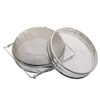 Lucky Farm Honey Filter Stainless Steel Honey Strainer Double Sieve