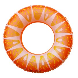JYJLLM Pool Inflatables Floats for Kids Adults, Swimming Pool Inflatables, swimming ring，rubber ring，Swimming Ring，Fruit Rubber Ring, Inflatable Pool Toys (orange, adult90#)