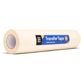 Paper Transfer Tape for Vinyl, 36 inch x 300 feet, Medium-High Tack Application Tape with Layflat Adhesive for Vinyl Letters, Decals, and Graphics