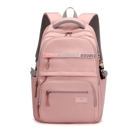 FANDARE School Backpack School Bag Backpack School Bag for Teenagers Boys Girls Students Outdoor Travel Daypacks Leisure Backpack Waterproof Nylon, pink, cute