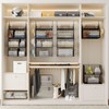 HapiRm Hanging Closet Organizer Storage - 4 Tier Hanging Closet