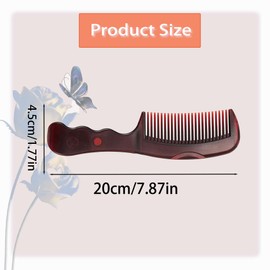 Fokmuaex 2 Pcs Self-Cleaning Dandruff Combs for Scalp Massage & Detox, Anti-Static Hair Brush with Ergonomic Wavy Handle - Multifunctional Scalp Care Tools for Women & Men